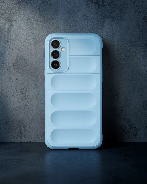 Samsung Galaxy A05s Kılıf Optimum Silikon - Sky Blue