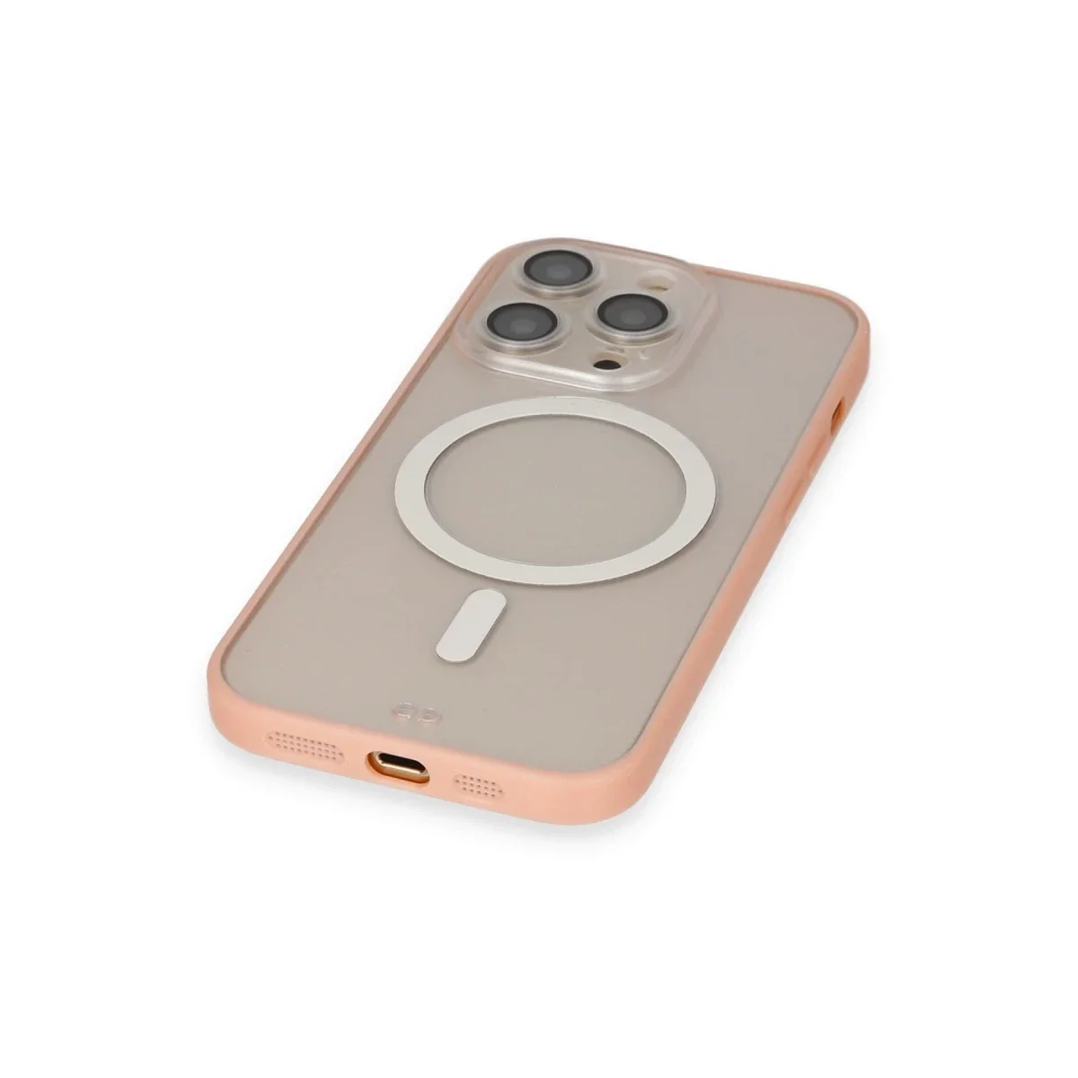 Apple iPhone 14 Pro Max Kılıf Grand Magneticsafe Kapak - Pembe görsel 4