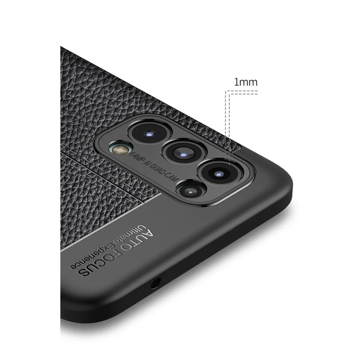 Oppo Reno 5 Kılıf Auto Focus Kapak - Lacivert görsel 4