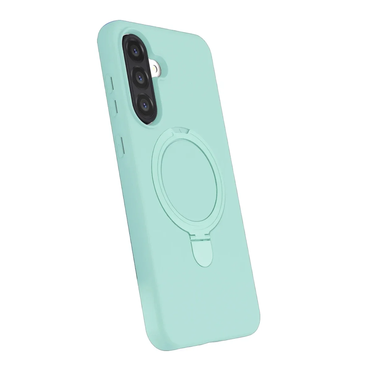 Samsung Galaxy A26 Regal Magsafe Standlı Kapak - Su Yeşili görsel 3