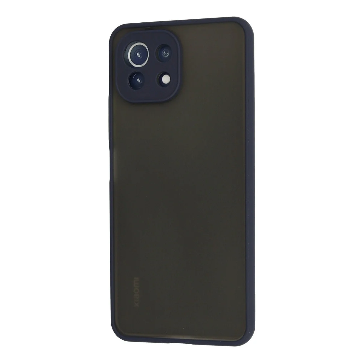 Xiaomi Mi 11 Lite Kılıf Montreal Silikon Kapak - Lacivert görsel 3