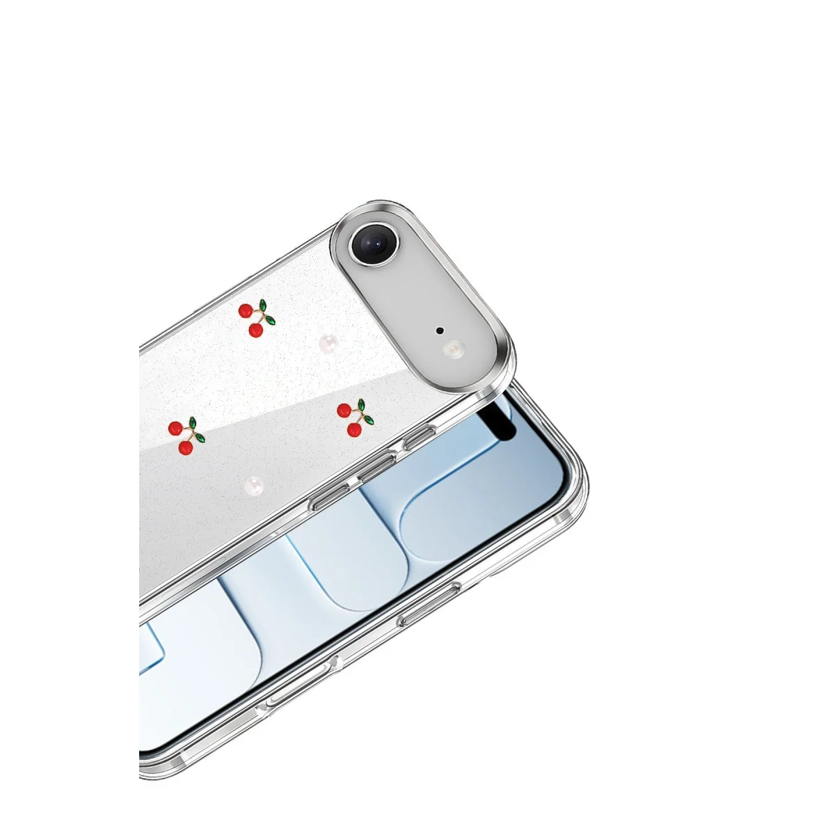 Apple İphone 17 Air Fiyonk Desenli Kapak - Desen 9 görsel 2