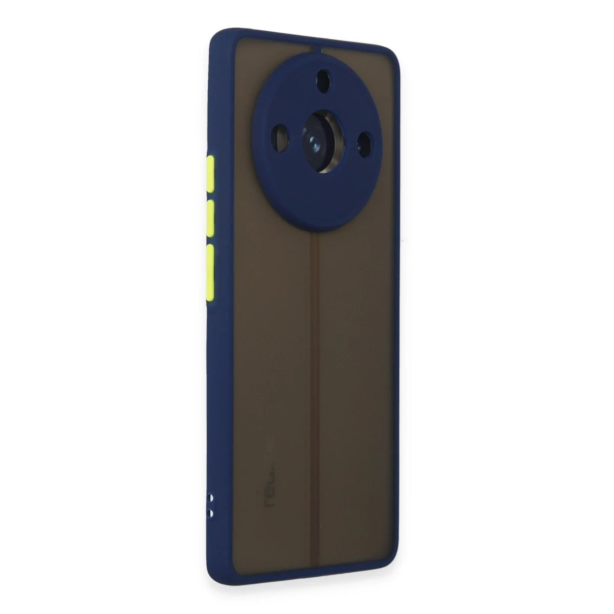 Realme 11 Pro Kılıf Montreal Silikon Kapak - Lacivert görsel 2