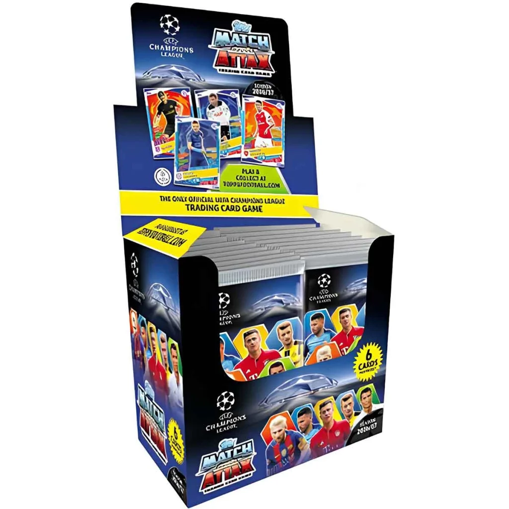 UEFA Şampiyonlar Ligi 16/17 Match Attax Futbolcu Kartları - ( 1 PAKET FİYATIDIR ) görsel 2