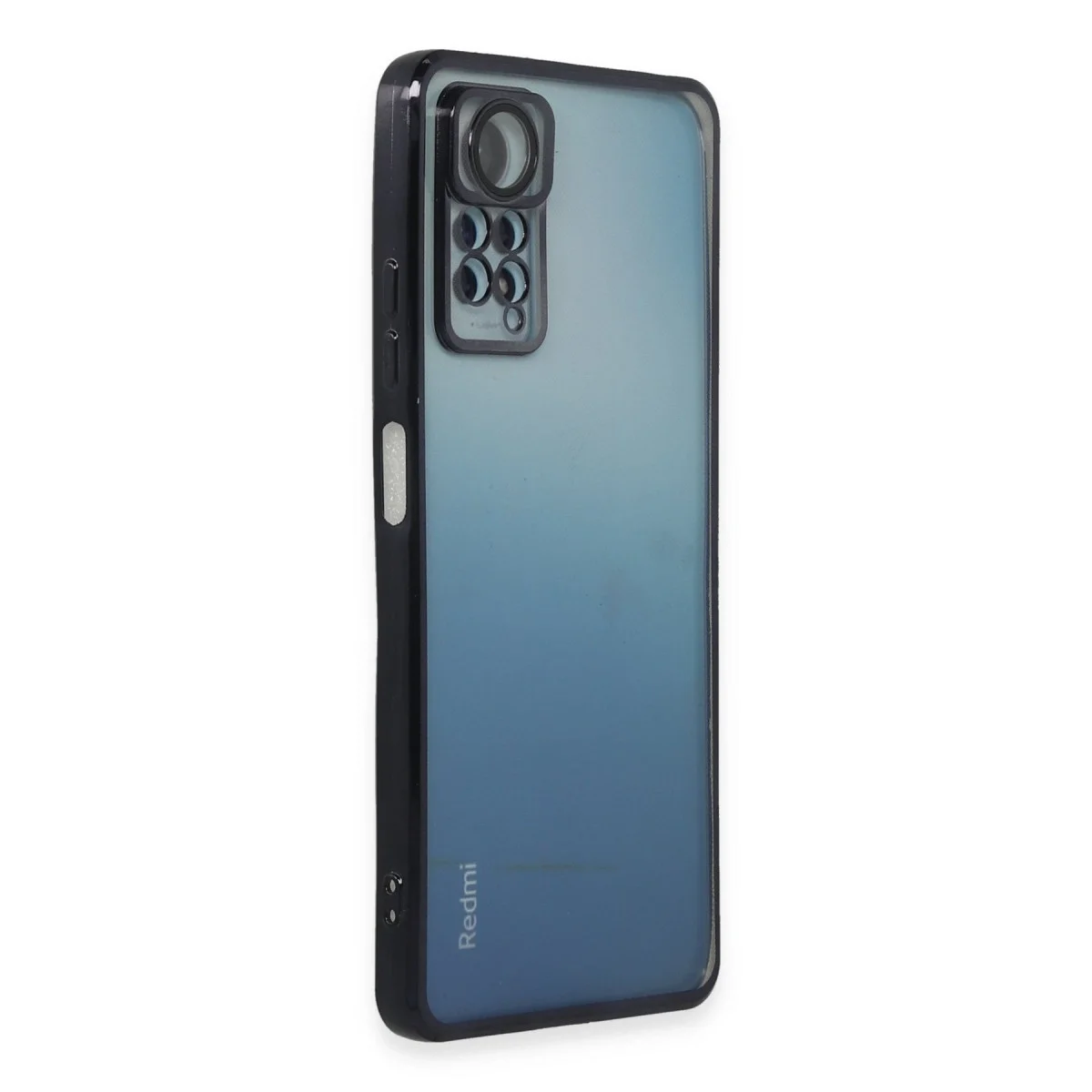 Xiaomi Redmi Note 11 Pro Kılıf Razer Lensli Silikon - Siyah görsel 2