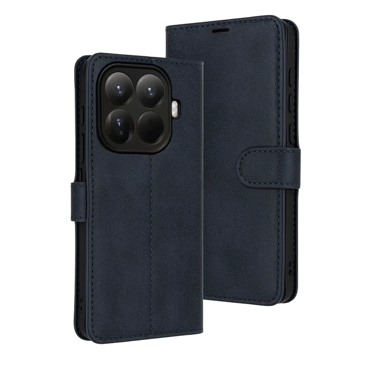 Xiaomi Mi 15T Pro Trend S Plus Kapaklı Kılıf - Lacivert