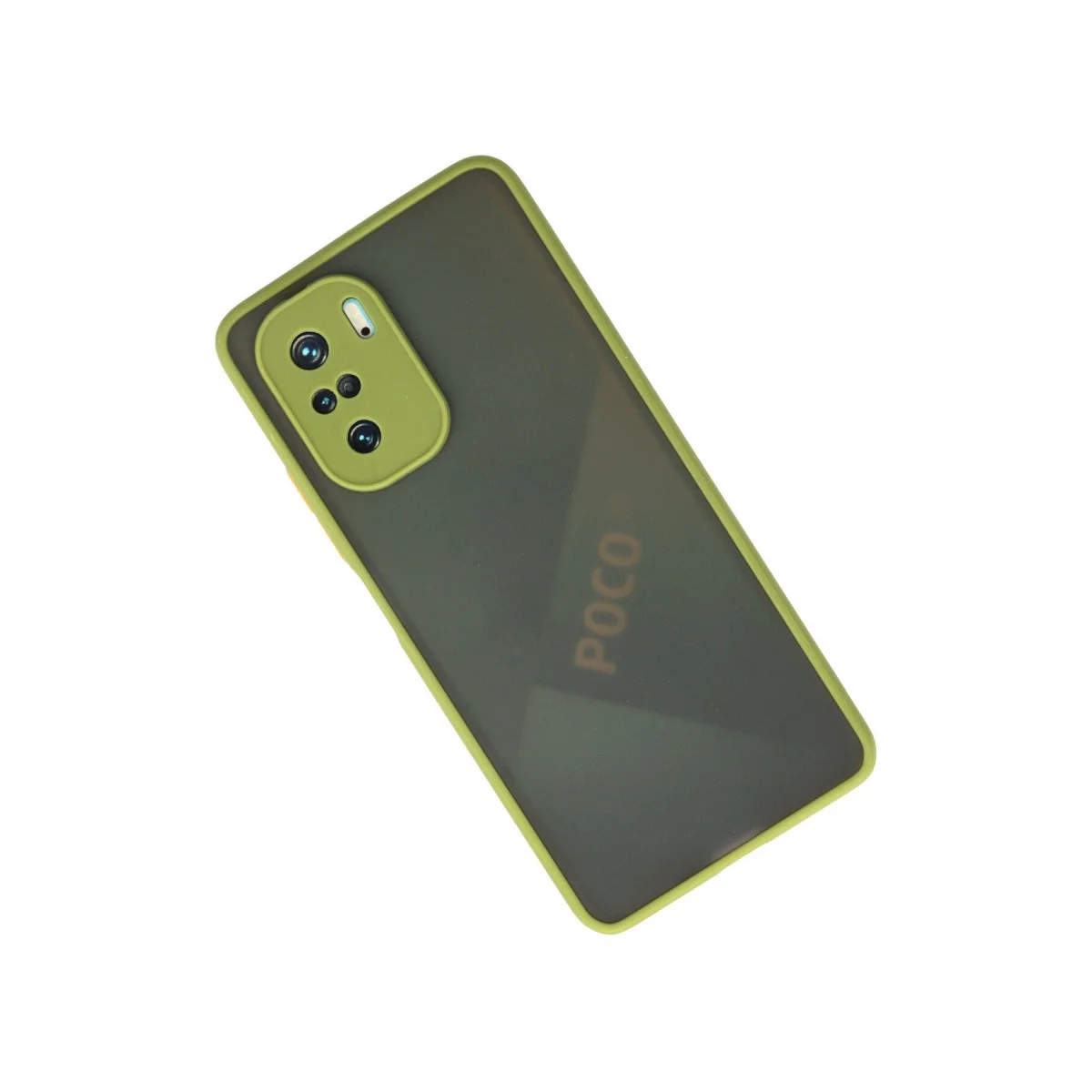 Xiaomi Poco F3 Kılıf Montreal Silikon Kapak - Açık Yeşil görsel 3