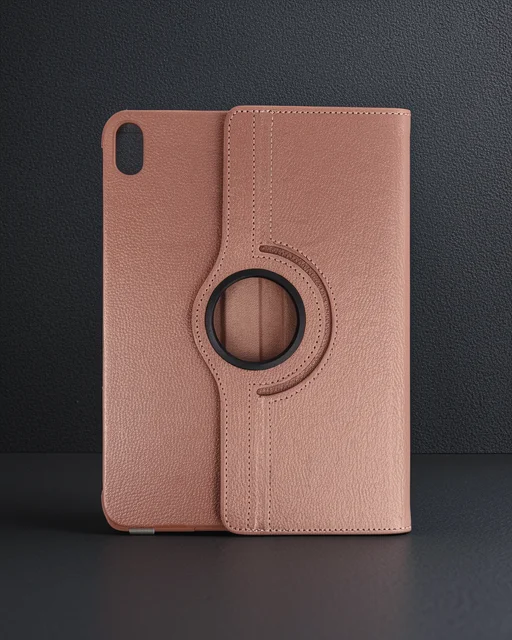 Apple İpad 2022 10.9 (10.nesil) Kılıf 360 Tablet Deri Kılıf - Rose Gold