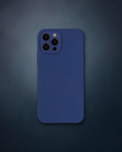 Apple İphone 12 Pro Max Kılıf Lansman Glass Kapak - Sky Blue