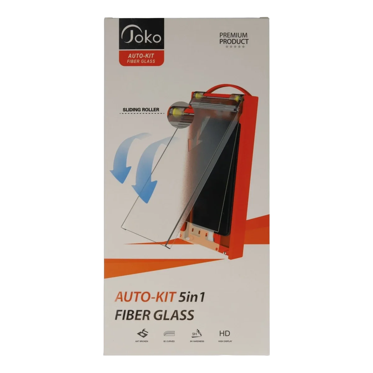 Joko Xiao Red Note 14 Pro 4g Autokit 5in1 Fiber Hayalet Cam Ekran Koruyucu