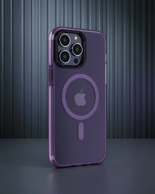 Joko Apple İphone 14 Pro Kılıf Tigra Magsafe Kapak - Derin Mor