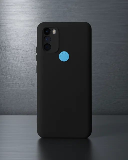 General Mobile Gm 21 Plus Kılıf Nano İçi Kadife Silikon - Siyah
