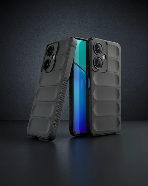 Vivo Y27 Kılıf Optimum Silikon - Siyah