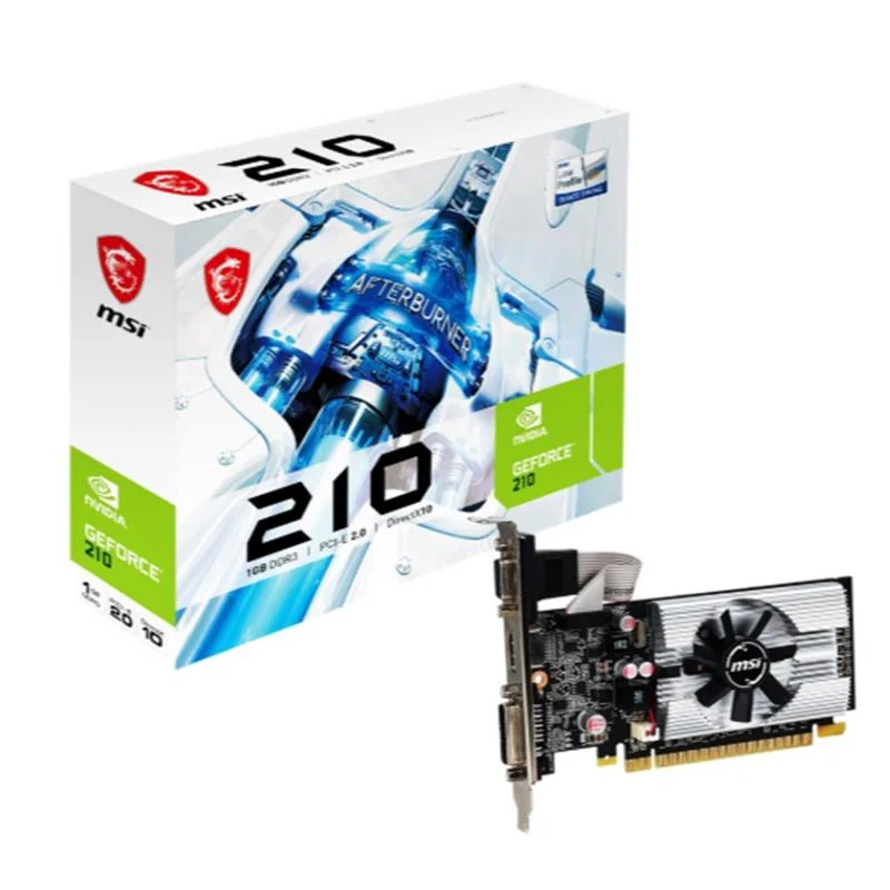 Geforce N210-1GD3/LP 1GB DDR3 64BIT 1XVGA 1XHDMI 1XDVI Ekran Kartı