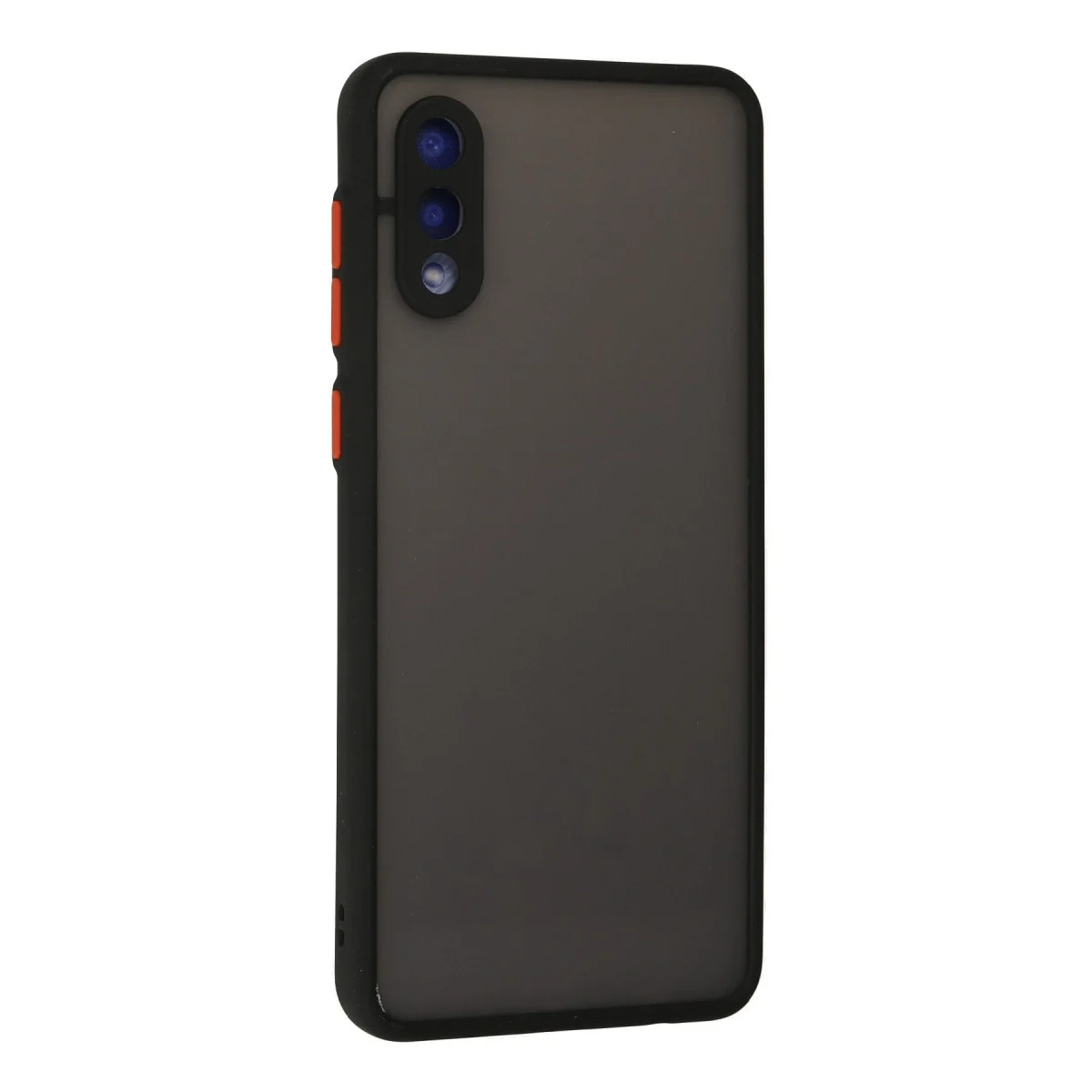 Samsung Galaxy A02 Kılıf Montreal Silikon Kapak - Siyah görsel 3