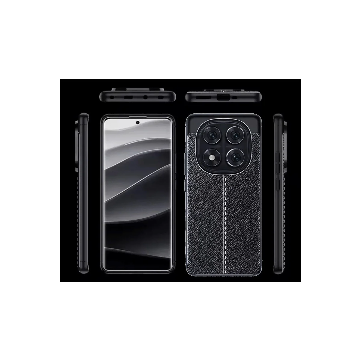 Xiao Red Note 14 Pro 4g Kılıf Auto Focus Kapak - Lacivert görsel 3