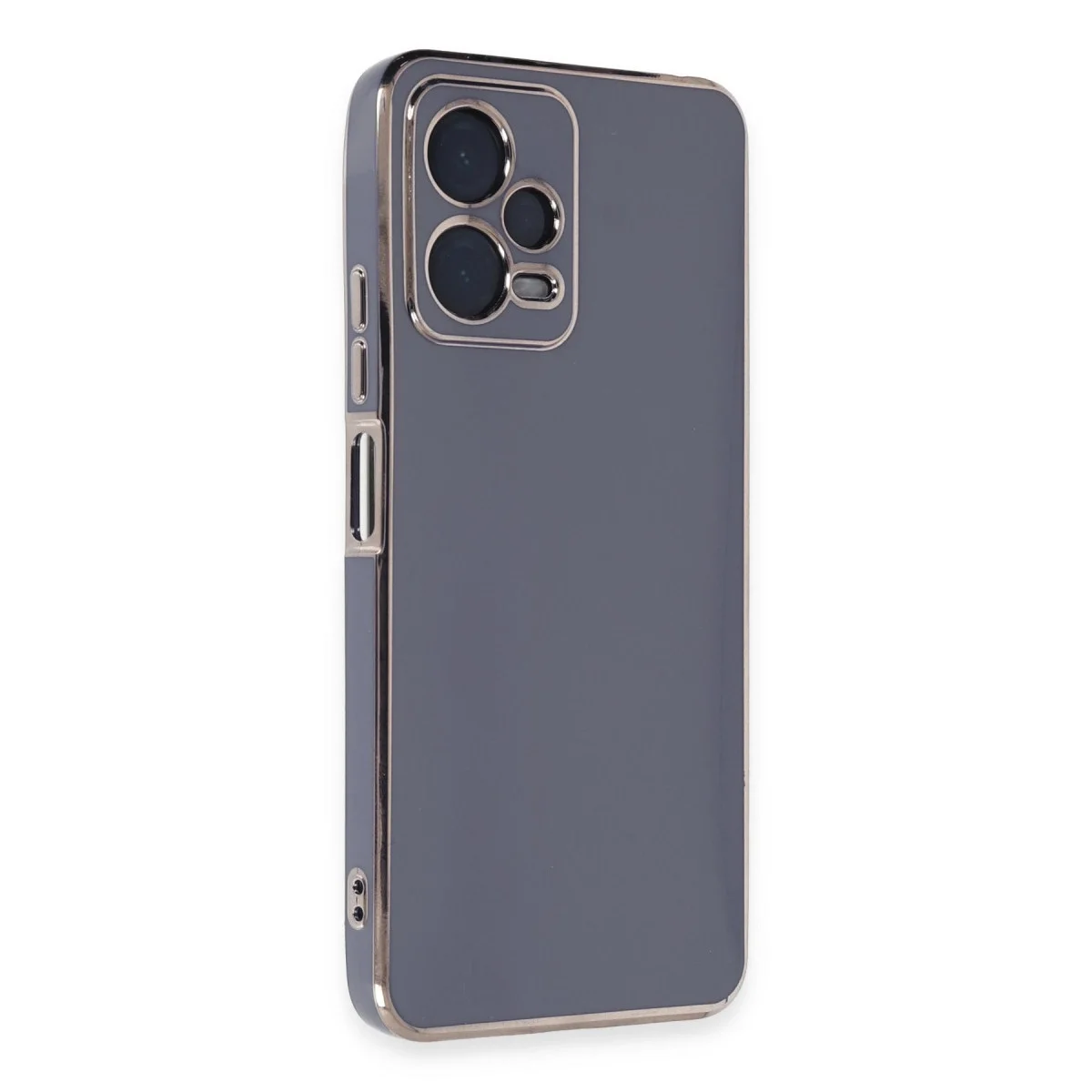 Xiaomi Redmi Note 12 Pro Plus Kılıf Volet Silikon - Mavi görsel 2