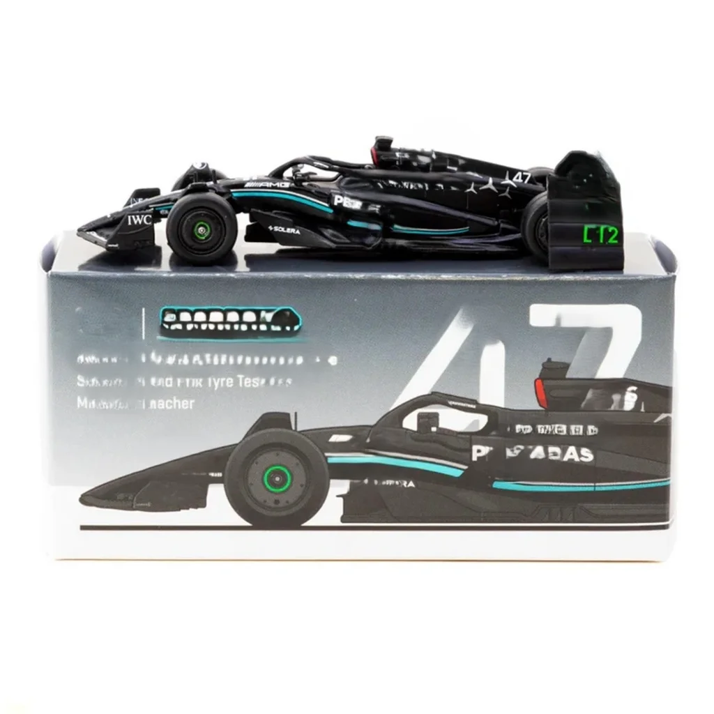1/64 MODEL ARAÇ F1 W14 E Performance Spanish Grand Prix Tyre Testing 2023 görsel 3