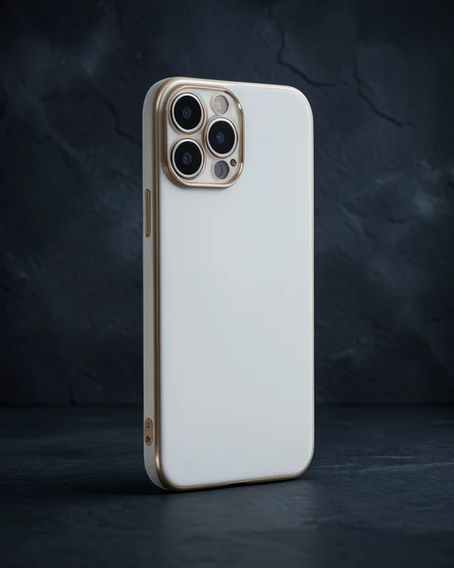 Apple İphone 14 Pro Max Kılıf Volet Silikon - Beyaz