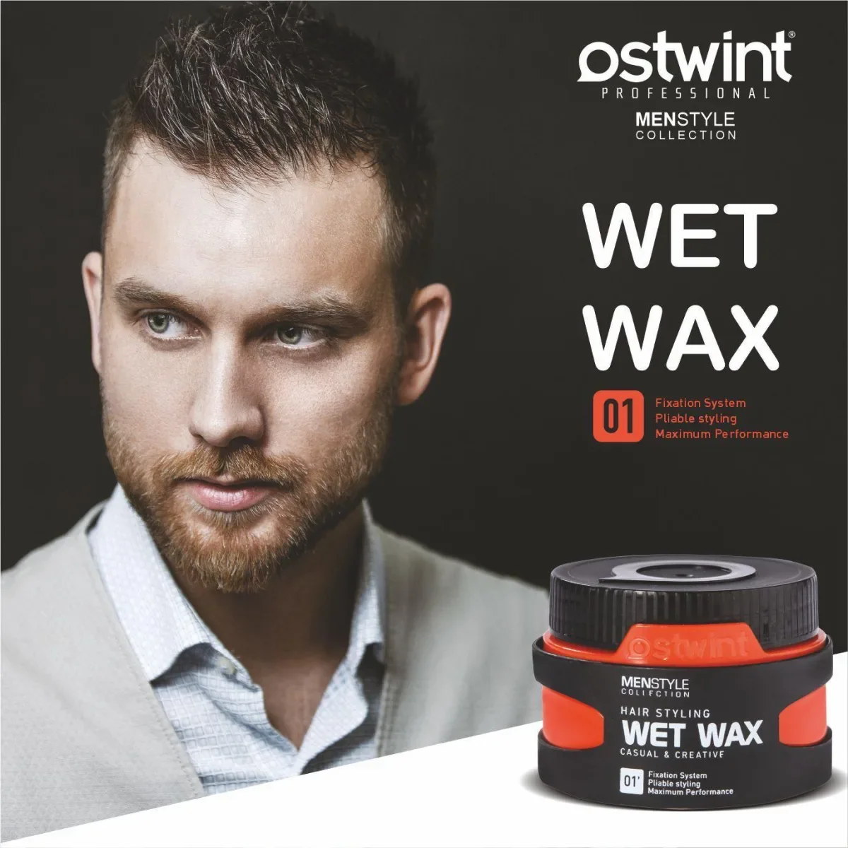 Saç Şekillendirici Wet Wax 150 ml - No: 1