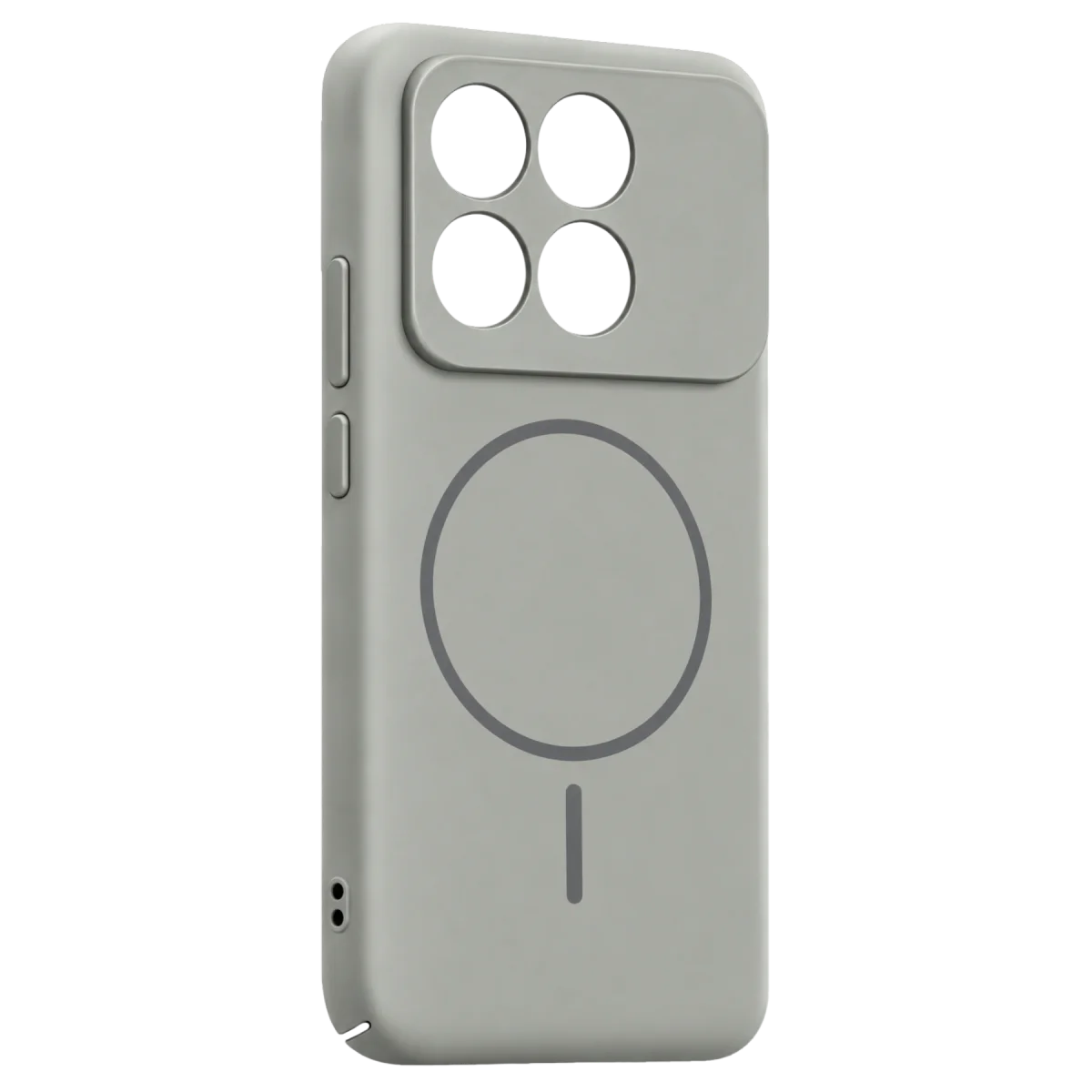 Xiaomi Poco X6 Pro Mika PC Magsafe Kapak - Gri