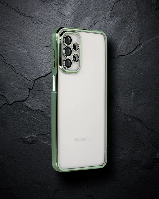 Samsung Galaxy A23 4g Kılıf Razer Lensli Silikon - Yeşil