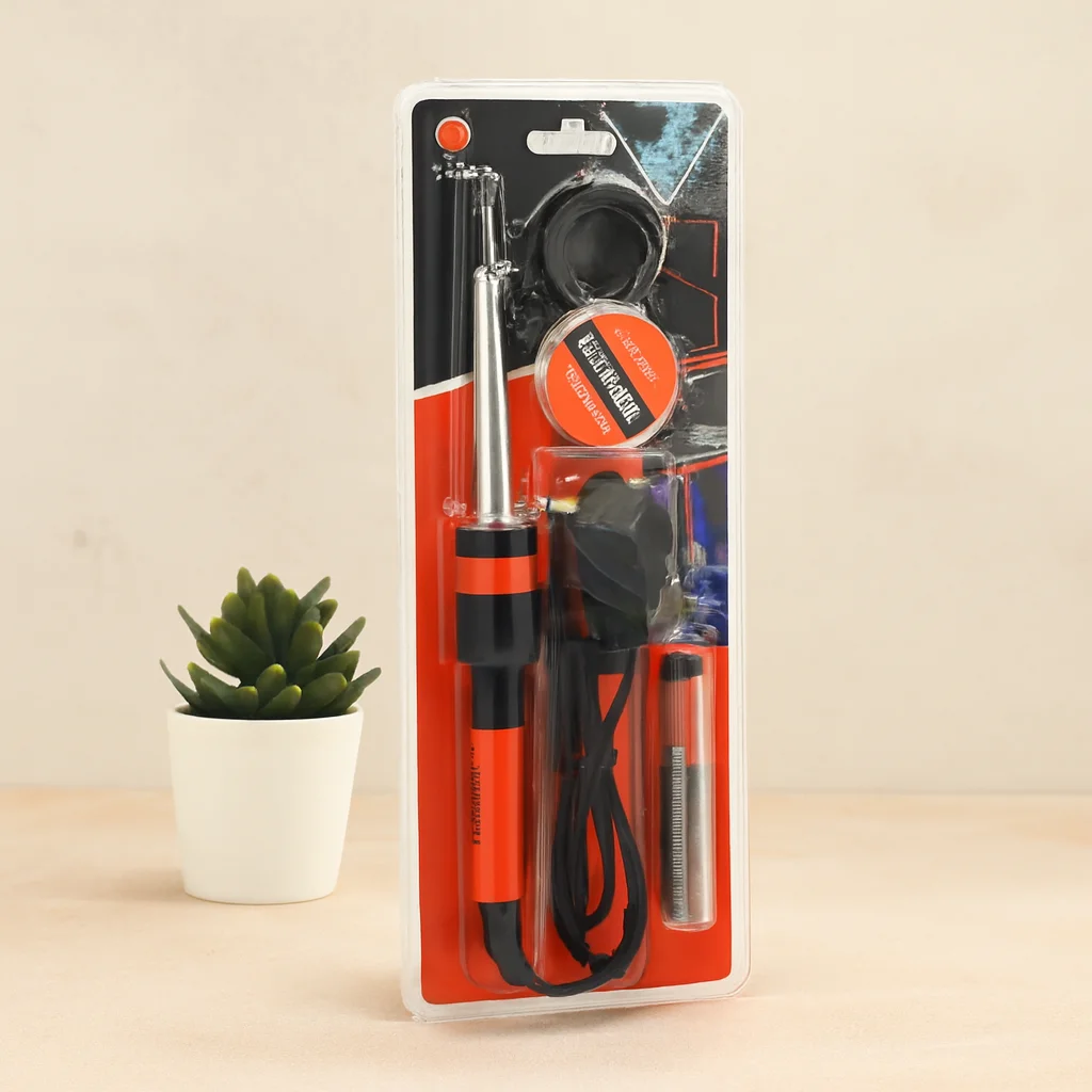 60W Kalem Havya Lehim Seti (ni Stand, Lehim Pastası, Lehim Teli)