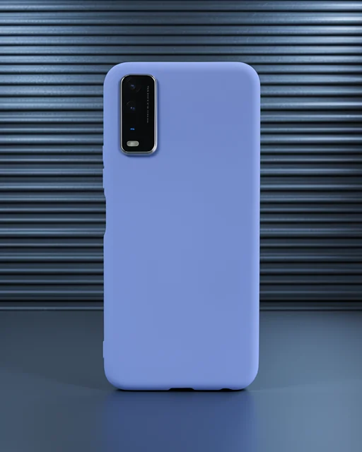 Vivo Y11s Kılıf Nano İçi Kadife Silikon - Lila