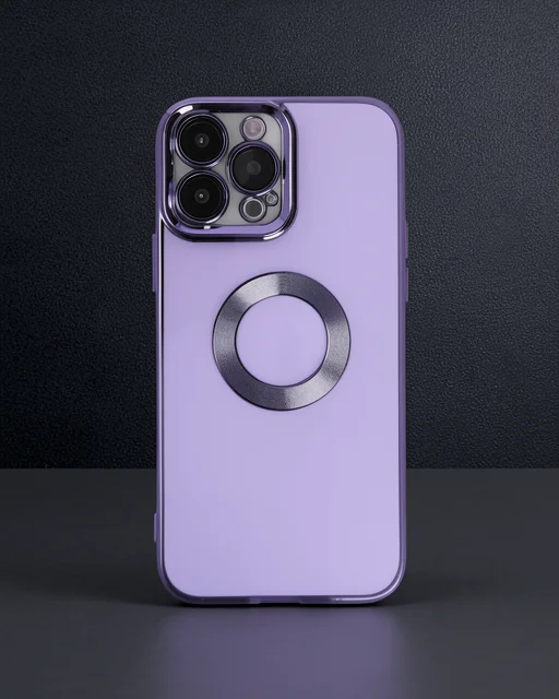Apple İphone 14 Pro Kılıf Slot Silikon - Mor