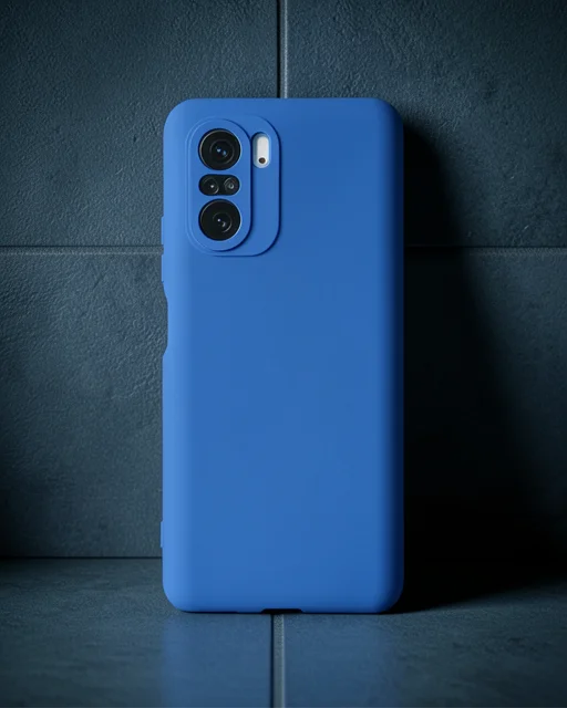 Xiaomi Poco F3 Kılıf First Silikon - Mavi