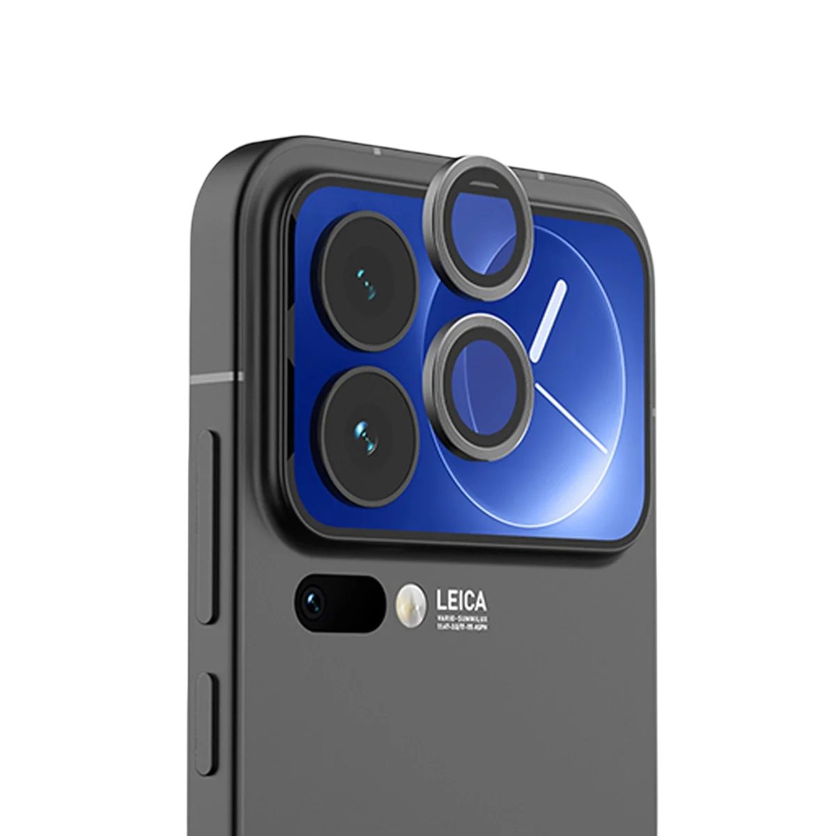 Xiaomi Mi 17 Pro Raze Metal Kamera Lens - Siyah görsel 2