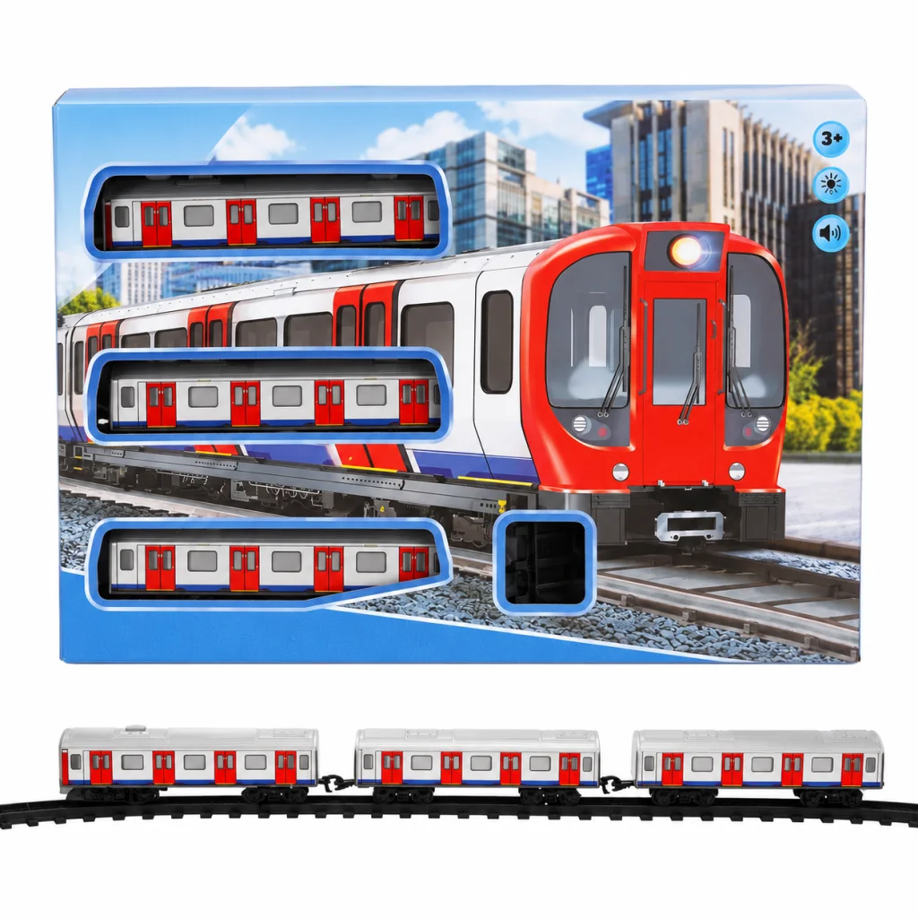 5117 Tren Set Marmaray 17PRÇ.B/O Ses/ışık görsel 3