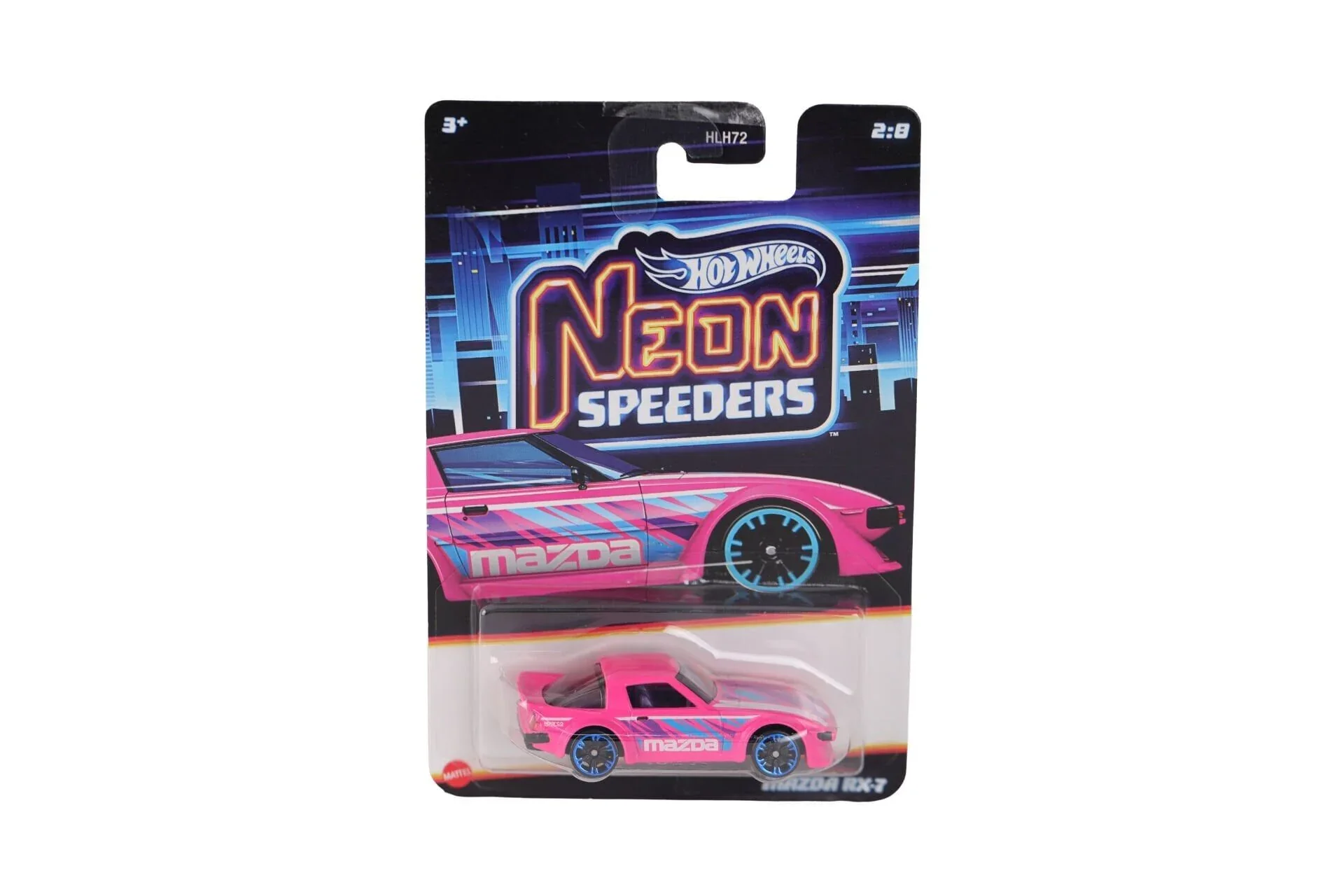 HLH72 Hot Wheels Neon Yarışlar Temalı Arabalar görsel 5