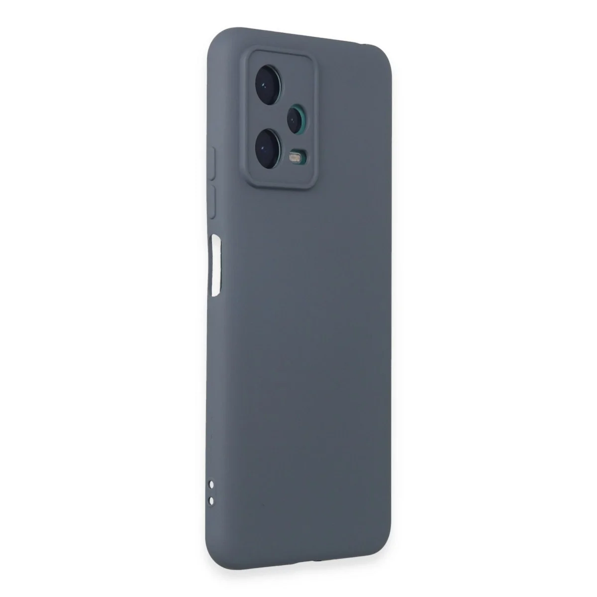 Xiaomi Redmi Note 12 5g Kılıf Nano İçi Kadife Silikon - Gri görsel 2