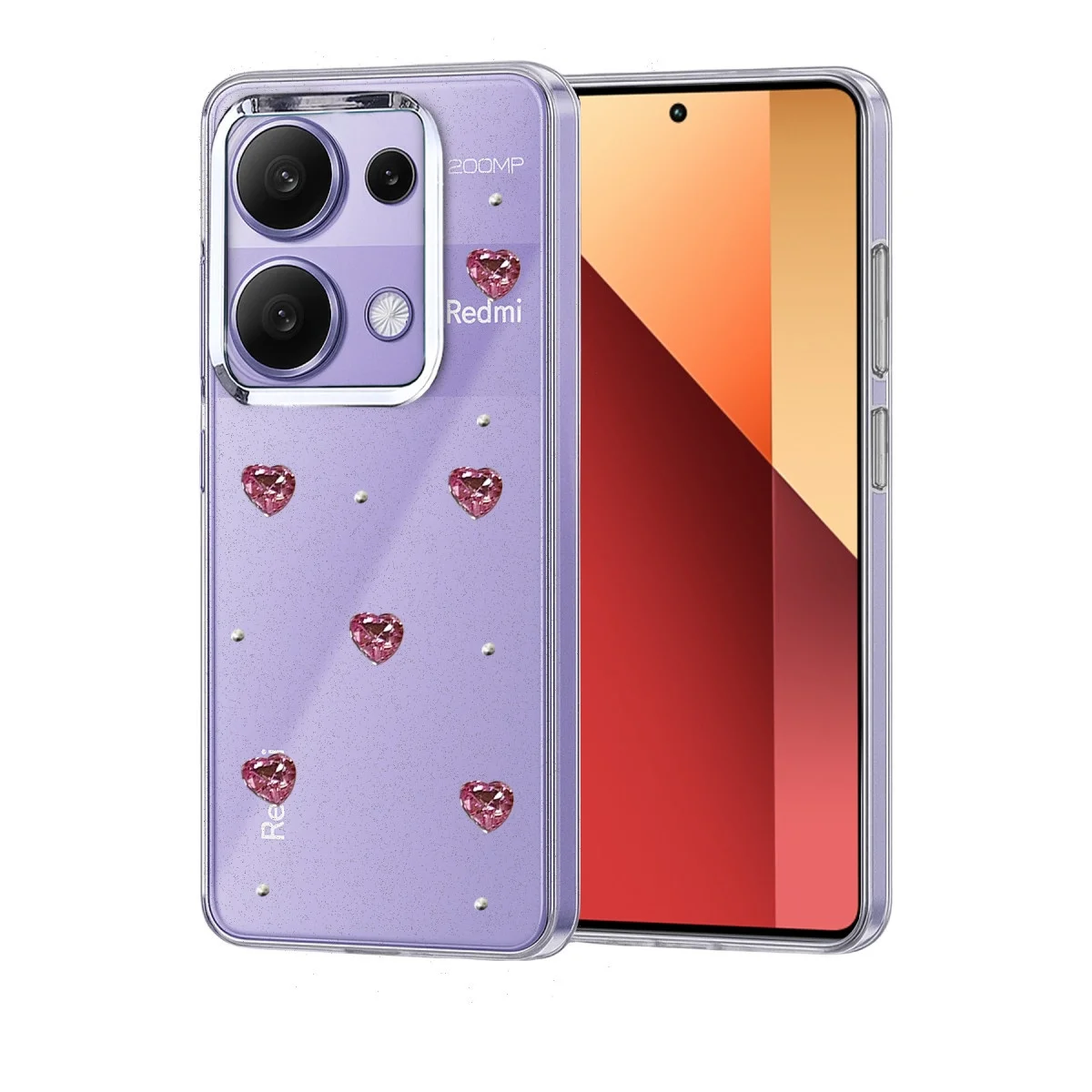 Xiao Red Note 13 Pro 4g Fiyonk Desenli Kapak - Desen 7