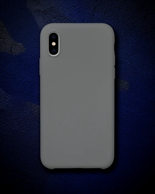 Apple İphone Xs Max Kılıf Lansman Legant Silikon - Gri