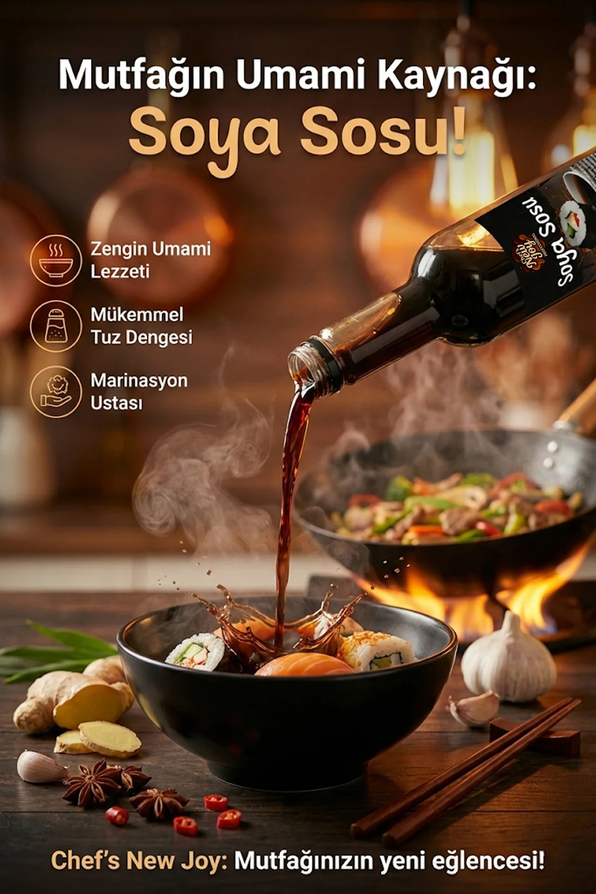 Soya Sosu 750 ml görsel 3
