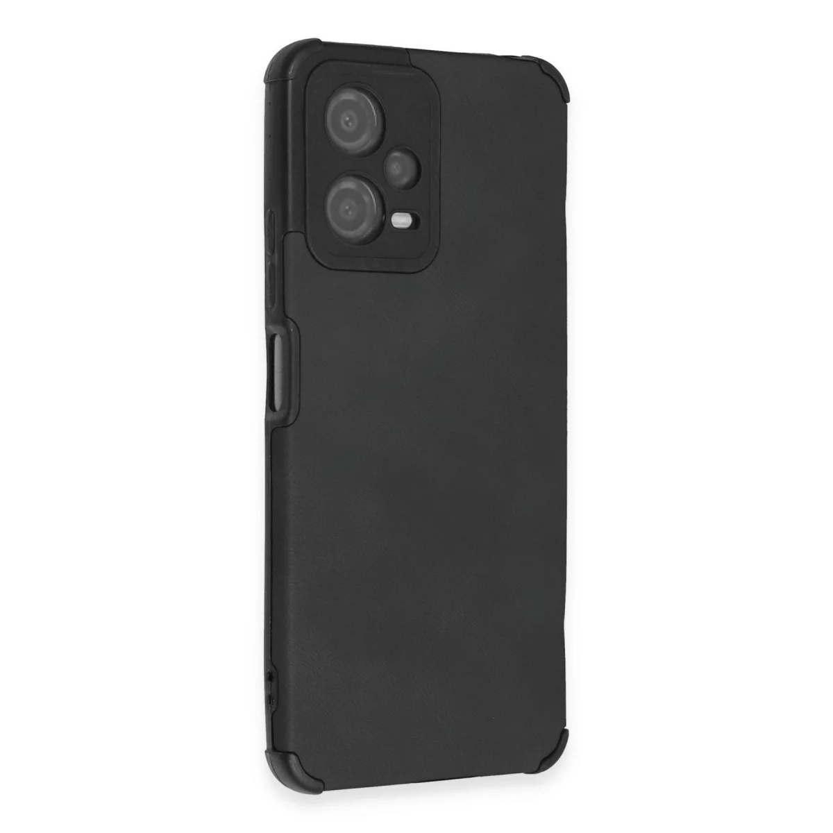 Xiaomi Redmi Note 12 5g Kılıf Loop Deri Silikon - Siyah görsel 2