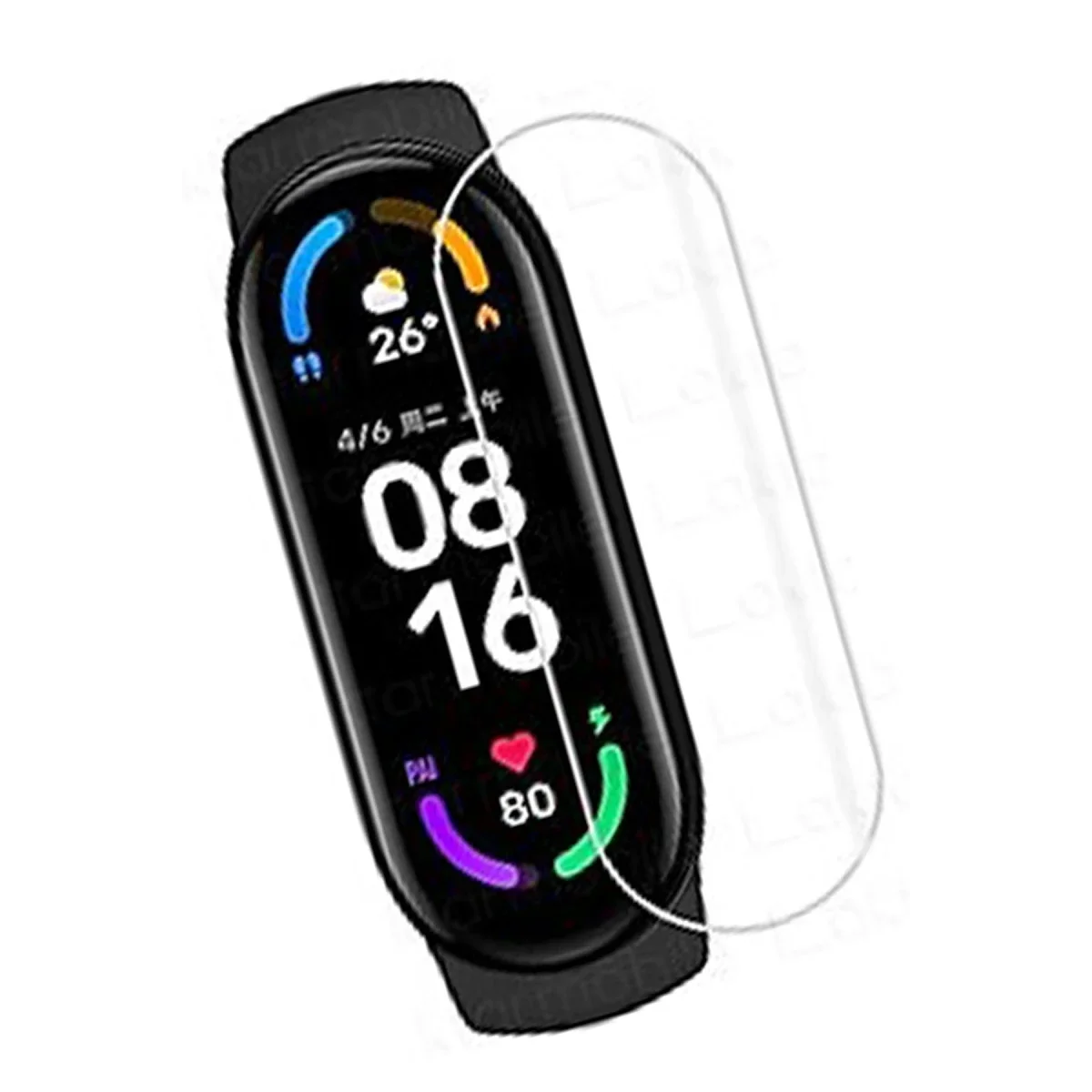 Xiaomi Redmi Watch 3 Polymer Nano Ekran Koruyucu - Şeffaf görsel 2