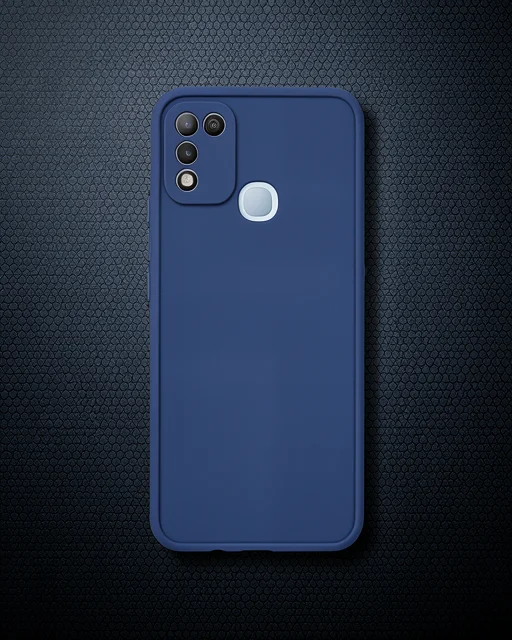 İnfinix Hot 10 Play Kılıf Montreal Silikon Kapak - Lacivert