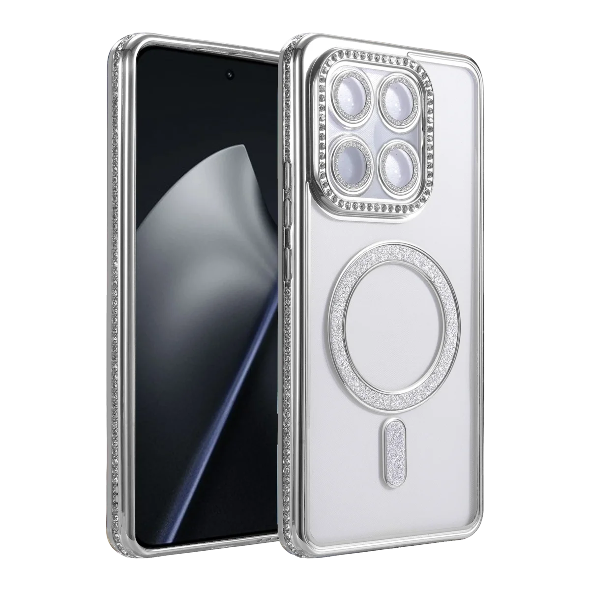Xiaomi Mi 17T Joke Simli Magneticsafe Kılıf - Gümüş