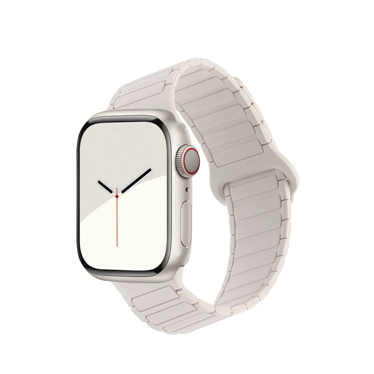 Apple Watch Ultra 49mm Armor Manyetik Kordon - Krem