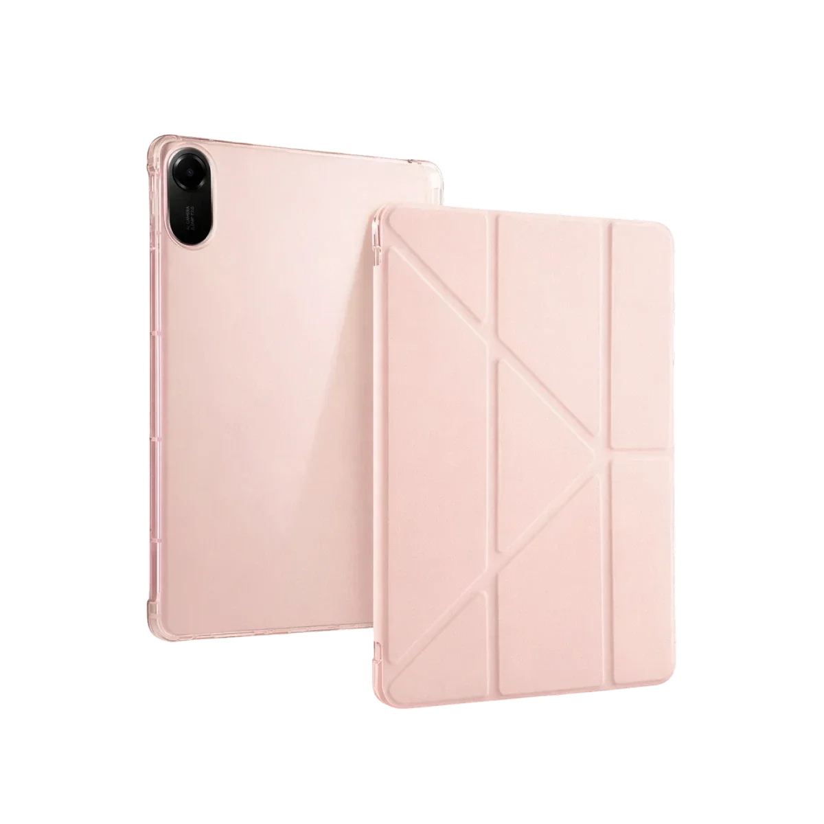 Xiaomi Redmi Pad 2 Kalemlikli Mars Tablet Kılıfı - Rose Gold