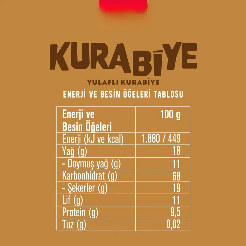 Yulaflı Kurabiye 80 Gr Yulaflı