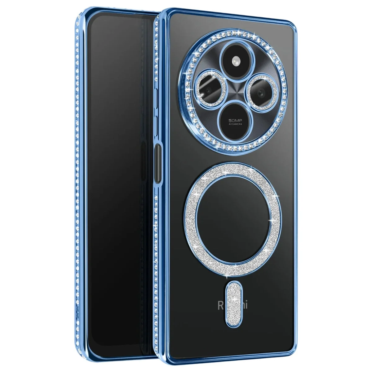 Xiao Red 14c Joke Simli Magneticsafe Kılıf - Mavi