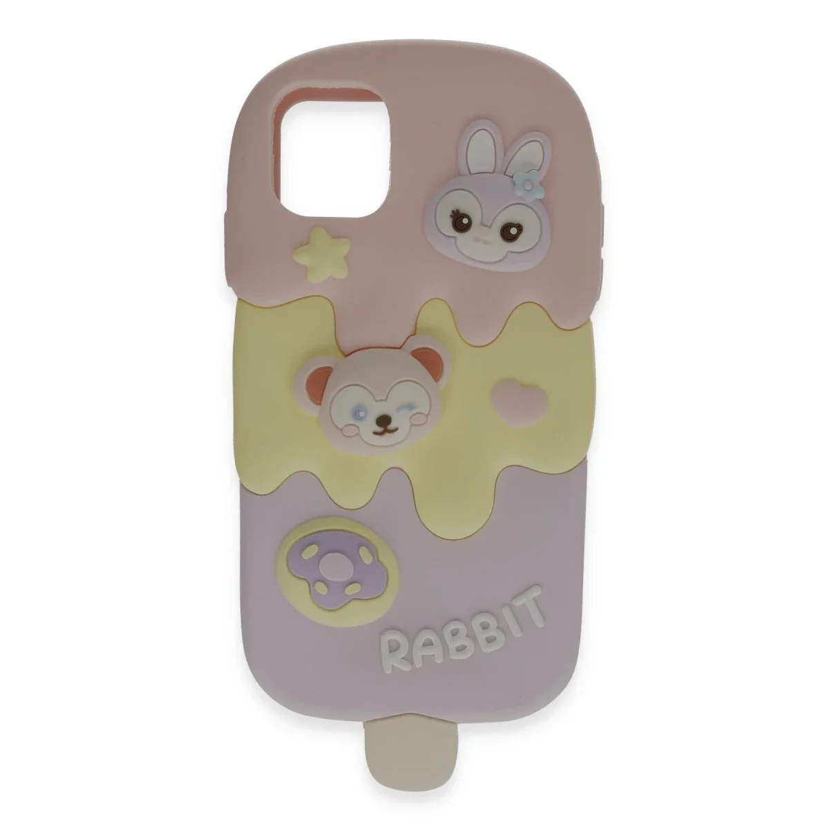 Apple iPhone 15 Pro Max Kılıf Poky Karakter Silikon Kapak - Desen 11