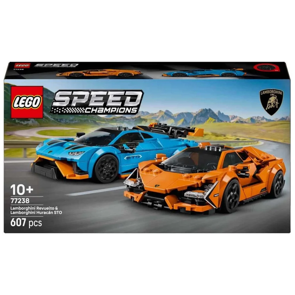 Speed Champions Lamborghini Revuelto & Huracán STO 77238 görsel 2
