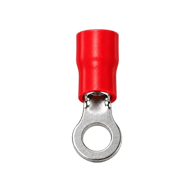 PM-39069 0,5-1,5mm2 Kesit 21x8x6mm Soket Kırmızı İzoleli Kablo Pabucu (100’lü Paket)
