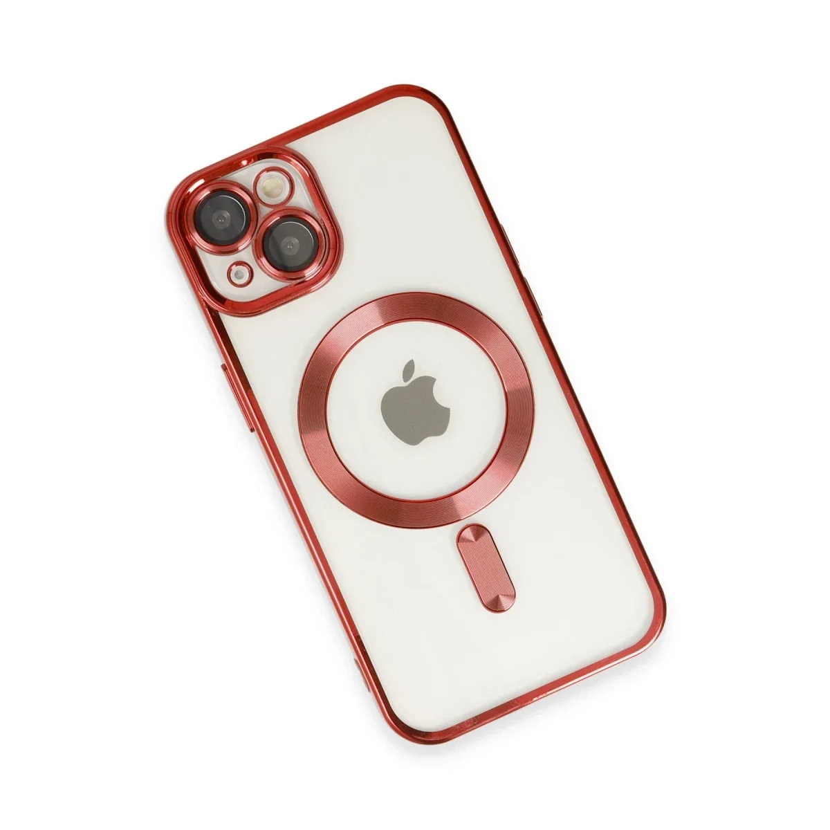 Apple iPhone 14 Kılıf Kross Magneticsafe Kapak - Kırmızı görsel 3