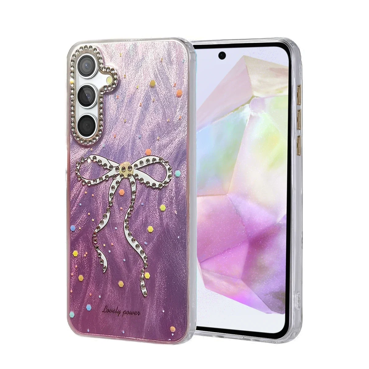 Samsung Galaxy A35 5G Kılıf Blade Aynalı Desenli Kapak - Desen 1